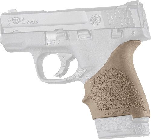 Hogue 18403 HandAll Beavertail Grip Sleeve Textured Flat Dark Earth Rubber view 2