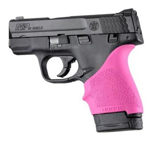 Hogue HandAll Beaver Tail Grip Sleeve S W M P Shield Ruger LC9 Glock 26/27