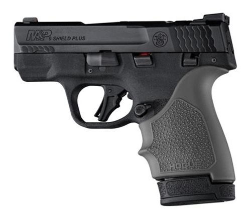 Hogue HandAll Beaver Tail Handgun Grip Sleeve S W M P 9 Shield Plus Slate G