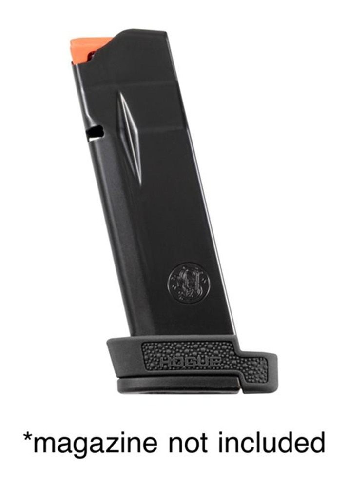 Hogue S W M P Bodyguard 2.0 .380 OverMolded Rubber Grip Extension Base Pad view 2