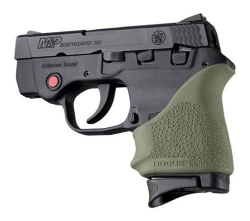 Hogue HandAll Beavertail Grip Sleeve S W Bodyguard 380/Taurus TCP and Spect