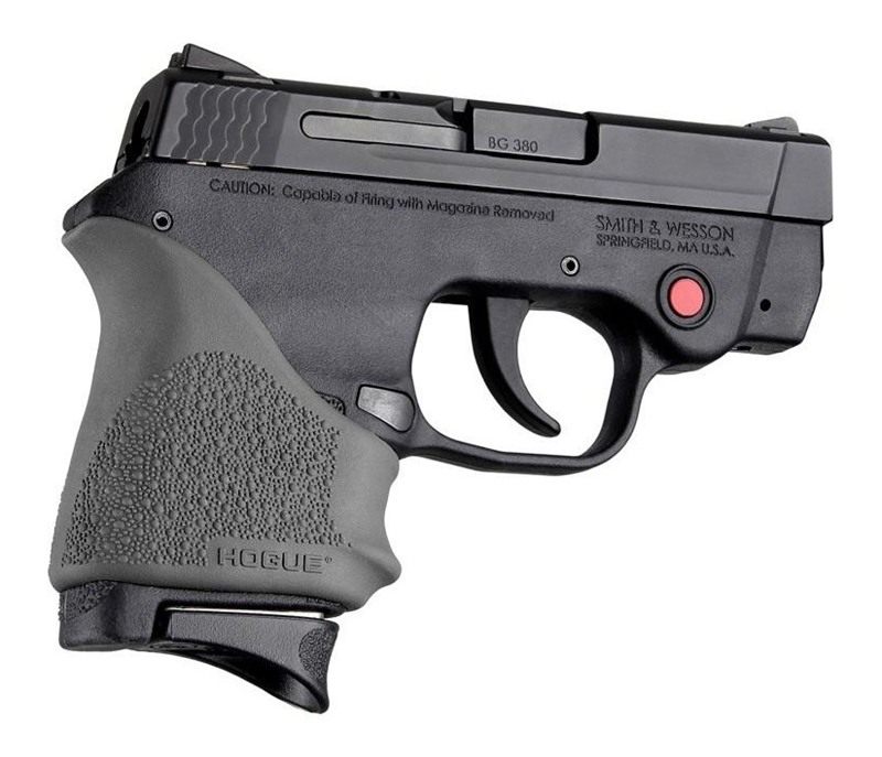 Hogue HandAll Beavertail Handgun Grip Sleeve for S W Bodyguard 380/Taurus T