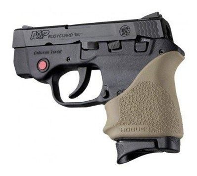Hogue HandAll Beavertail Grip Sleeve S W Bodyguard 380/Taurus TCP and Spect