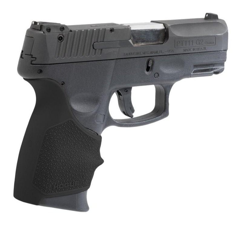 Hogue HandAll Beavertail Hadgun Grip Sleeve for Taurus G2 Black view 2
