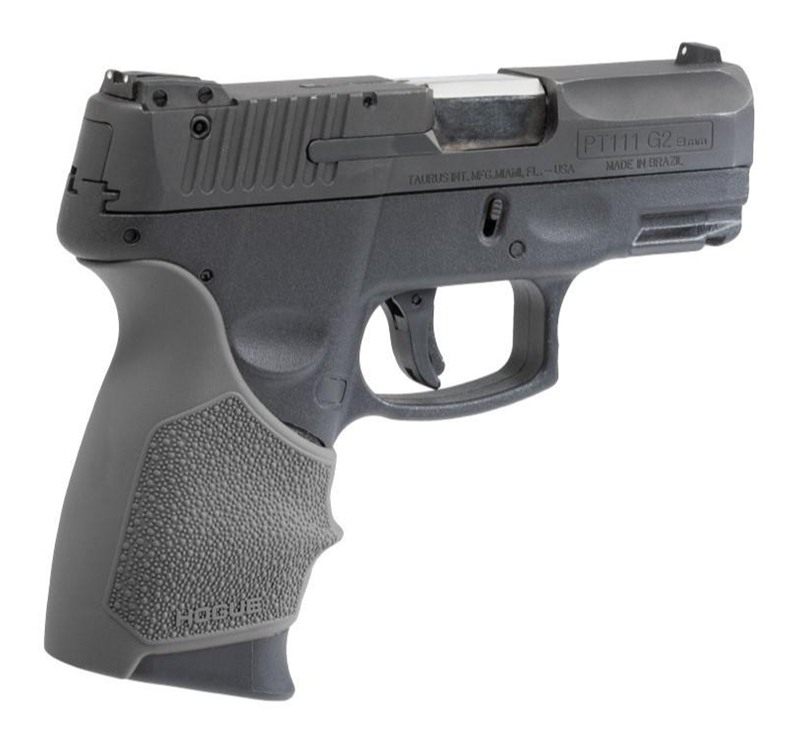 Hogue HandAll Beavertail Handgun Grip Sleeve for Taurus G2 Slate Grey