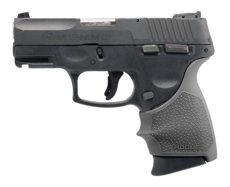 Hogue HandAll Beavertail Handgun Grip Sleeve for Taurus G2 Slate Grey view 2