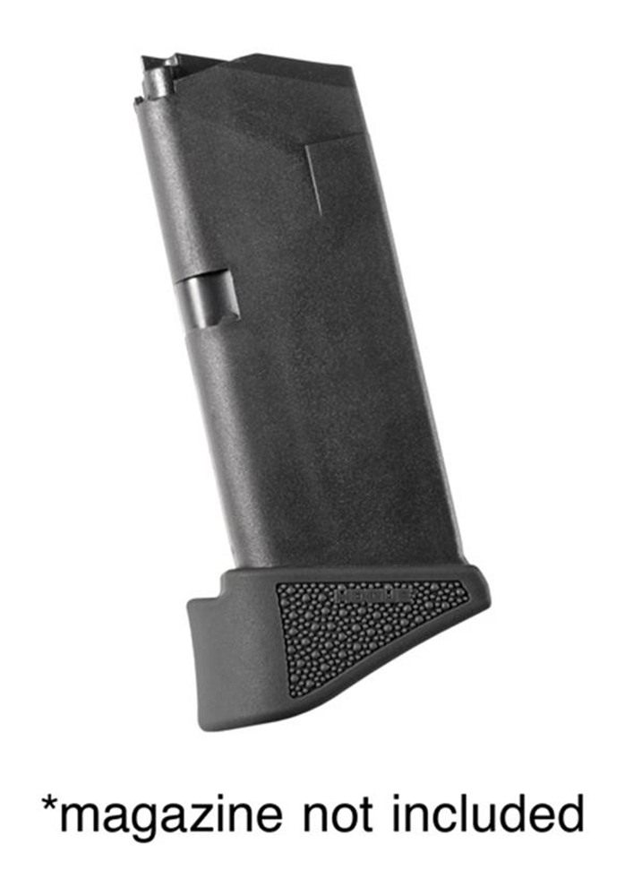 Hogue 18620 Extension Base Pad Fits Glock 26 Compatible w/ 10rd Magazine Bl view 3