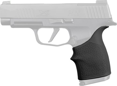 Hogue HandAll Beavertail Grip Sleeve Sig Sauer P365XL- Black view 2
