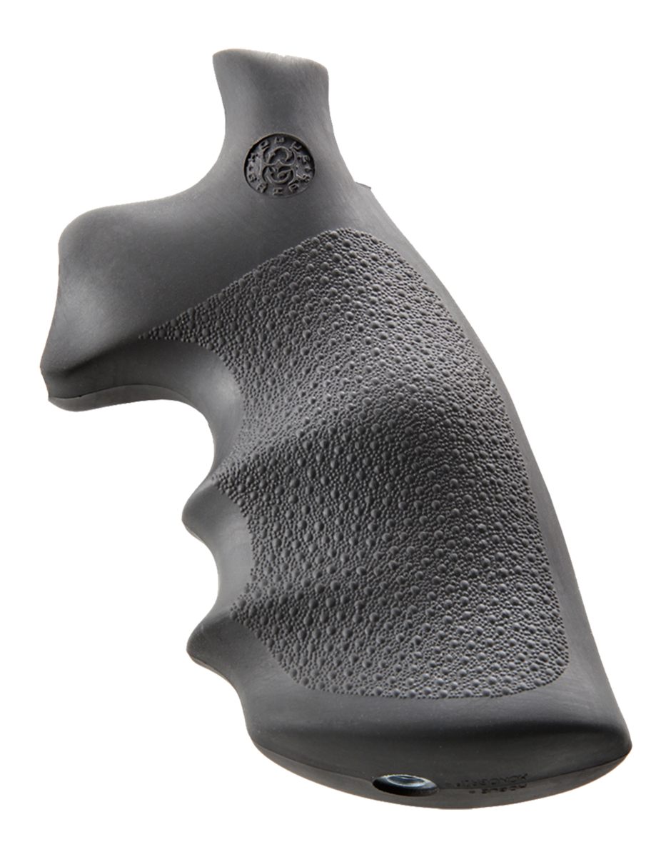 Hogue Combat Grips 19002 Conversion Monogrip Black Rubber with Finger Groov