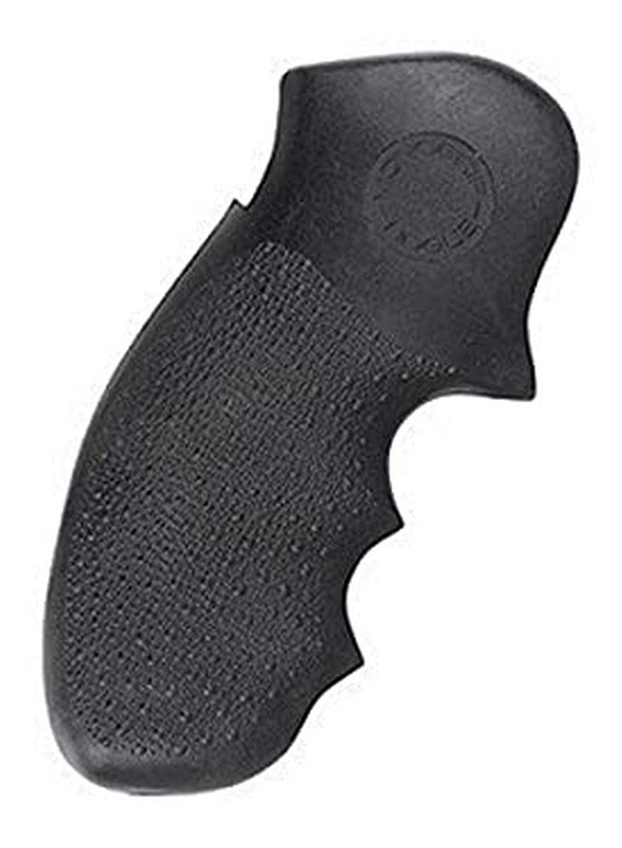 Hogue 19100 S W K/L Round Butt Grips, Nylon Monogrip Black