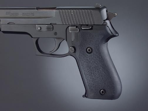 Hogue SIG Sauer P220 American Rubber Grips Without Finger Grooves