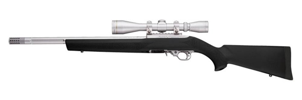 Hogue Youth Overmolded Rubber Stock for Ruger 10/22 .920 Dia. Barrel Channe view 2