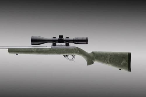Hogue Ruger 10-22 Rubber OverMolded Stock with .920in Diameter Barrel Chann