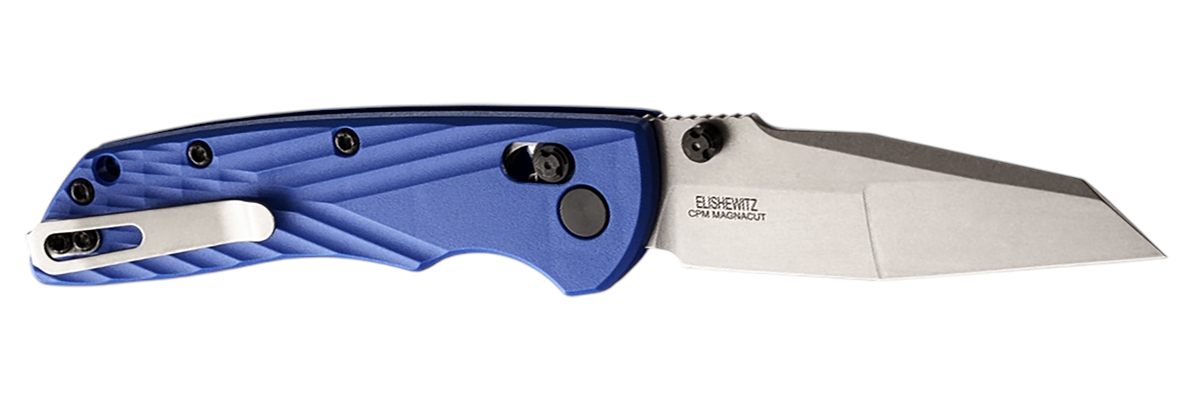 Hogue 24363 Deka 3.25in Folding Modified Wharncliffe Plain Stone Tumbled CP