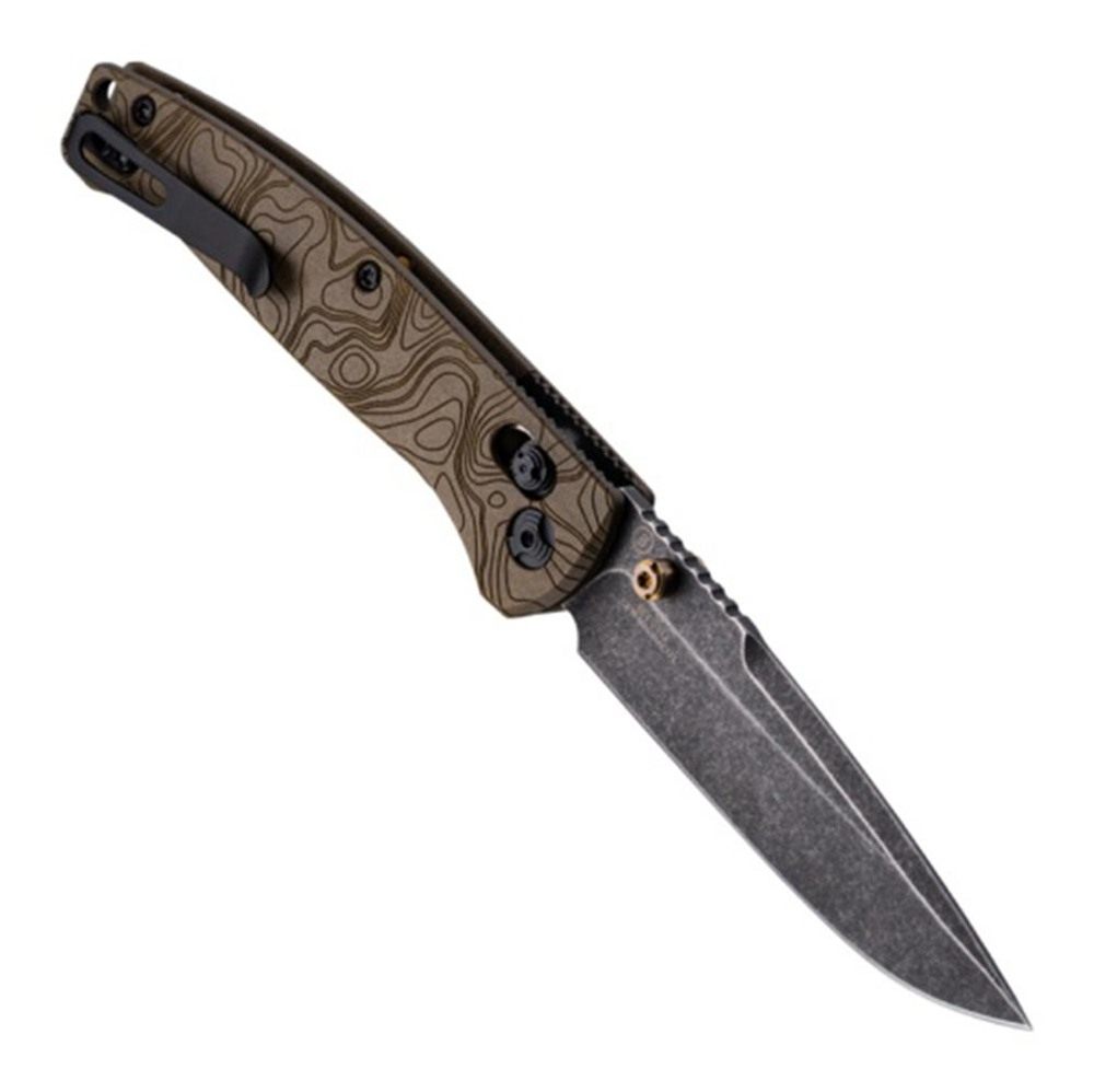 Hogue Knife 24453 Mysto 3.40in Folding Drop Point Plain Black Stonewashed C view 2
