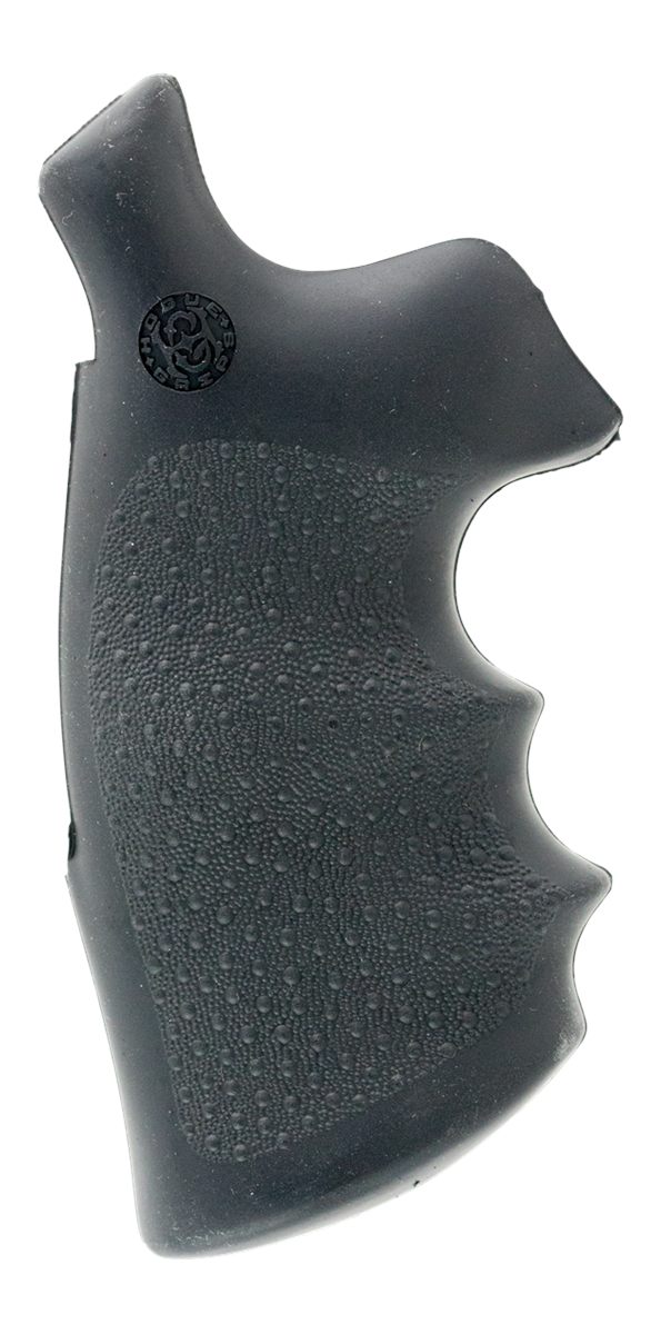 Hogue Combat Grips 25002 Conversion Monogrip Black Rubber with Finger Groov