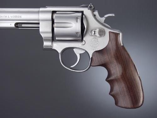 Hogue S W N Round Pau Ferro Premium Wood Grips view 2