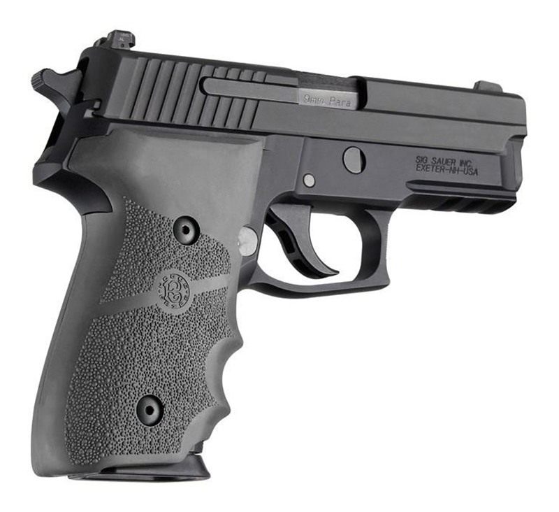 Hogue Overmolded Rubber Grip Handgun for Sig Sauer P228/P229 Slate Grey wit