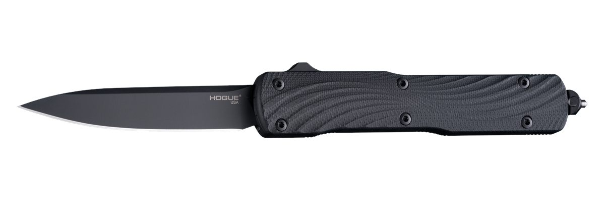 Hogue Knife Counterstrike Out the Front Automatic - 3.35in Drop Point Blade
