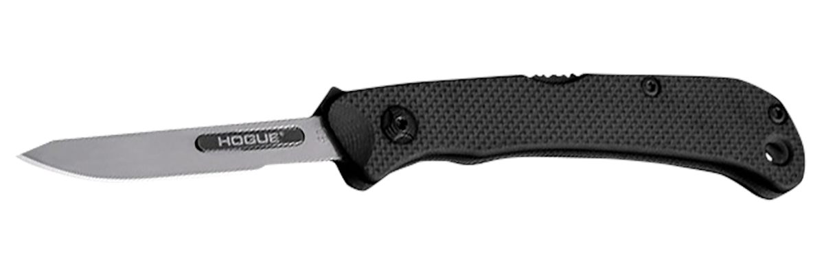 Hogue Combat Grips Expel Folder Scalpel 2.5in Replaceable Blade 7in OAL - B