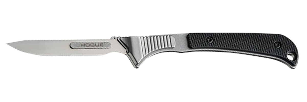 Hogue Combat Grips 35876 Expel 2.050in Fixed High Carbon Steel Blade, Black