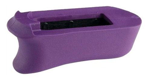 Hogue Kimber Micro 9 Rubber Magazine Extended Base, Purple view 2
