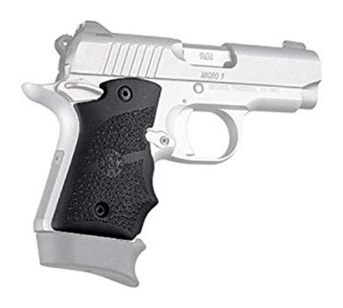 Hogue OverMolded Rubber Grip for Kimber Micro 9 (Ambi Safety) with Finger G view 2