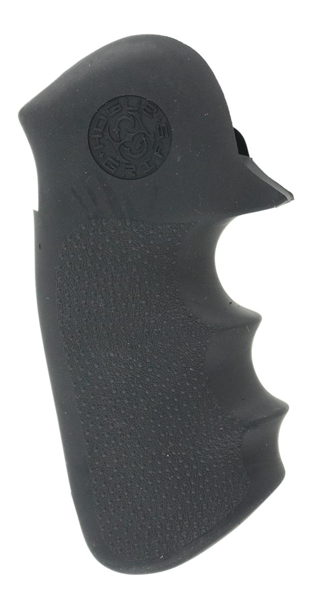 Hogue Combat Grips 47000 Monogrip Finger Grooves Black Rubber with for Colt