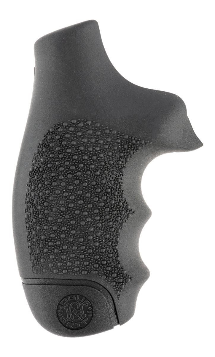 Hogue Combat Grips 60000 OverMolded Monogrip Cobblestone Black Rubber with