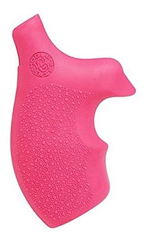 Hogue 61007 Rubber Grip for S W, J Round Butt Bantam Pink view 2