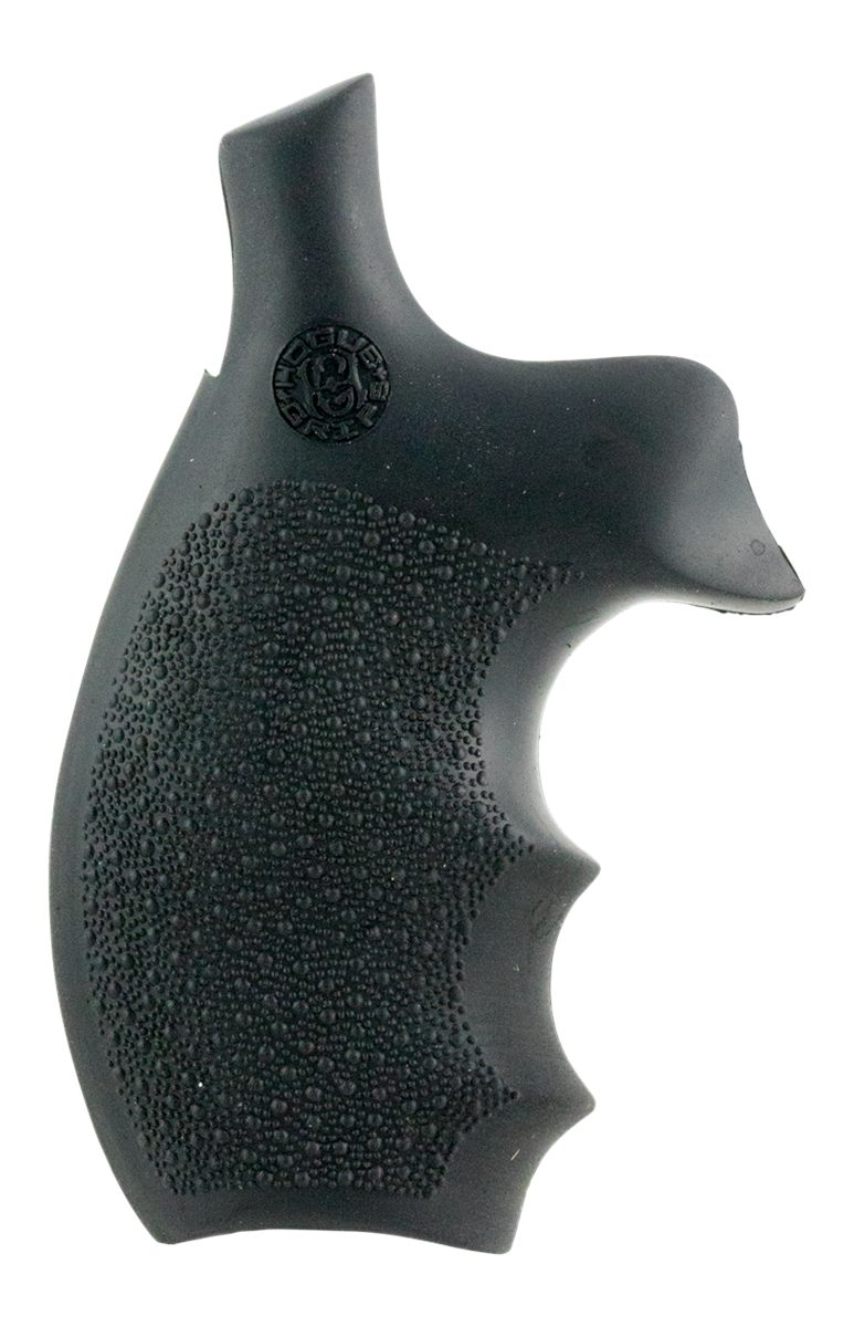 Hogue Combat Grips 62000 Rubber Bantam Black Pistol with Finger Grooves for