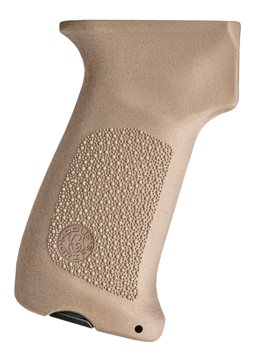 Hogue 74033 Pistol Grip w/o Finger Grooves FDE Overmolded Rubber Fits AK-47/AK-74
