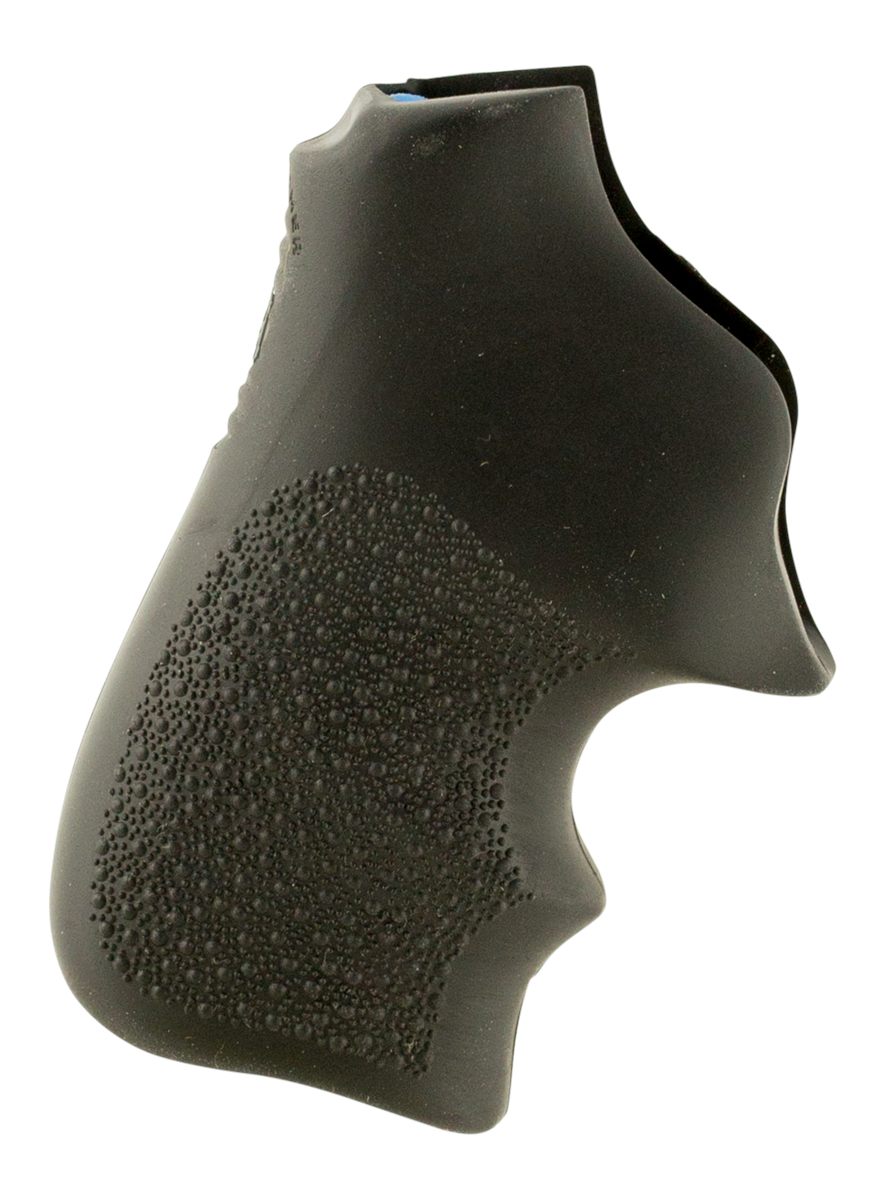 Hogue 78020 Tamer Cushion Black Rubber Grip with Finger Grooves for Ruger L