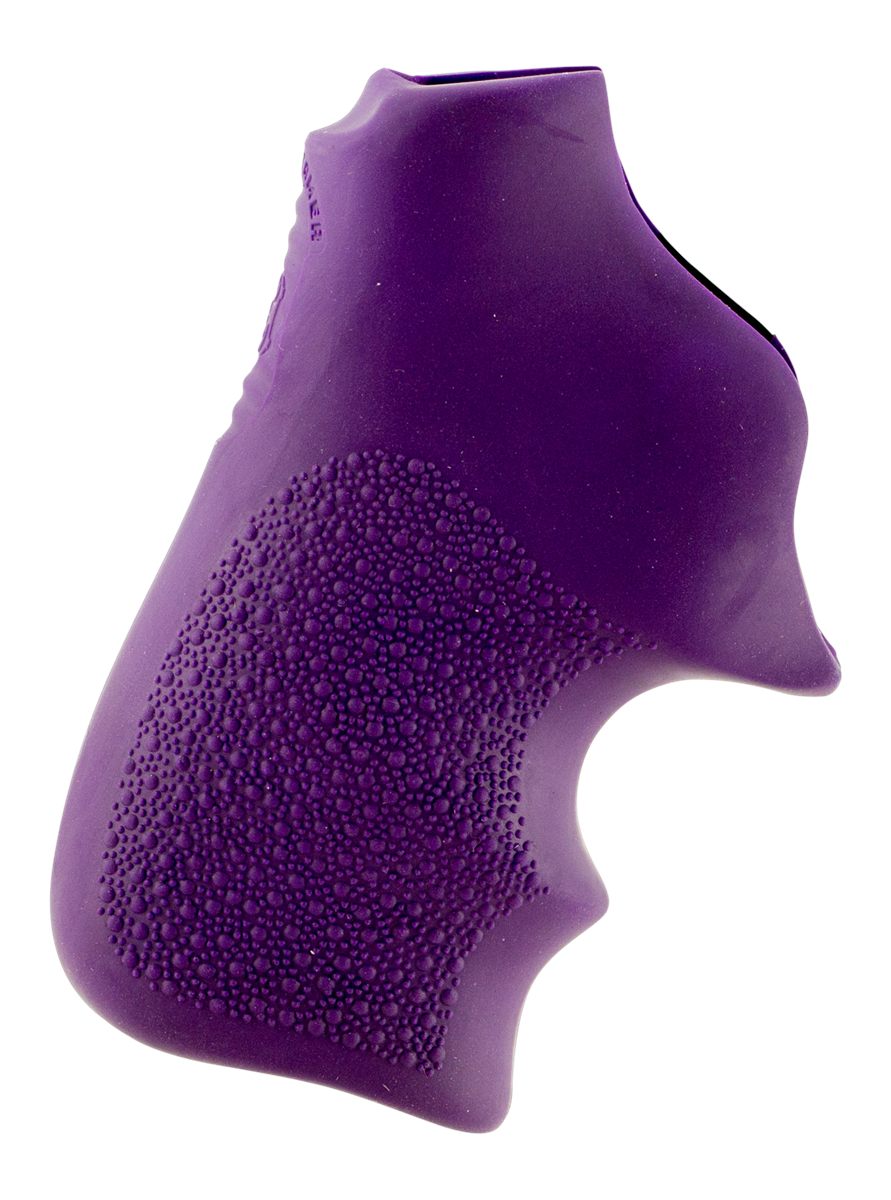 Hogue Combat Grips 78026 Tamer Cushion Purple Rubber with Finger Grooves fo