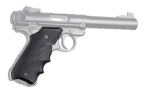 Hogue OverMolded Rubber Grip for Ruger MK IV with Finger Grooves, Black - 7 view 2