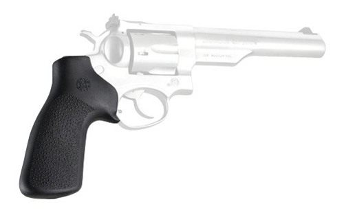 Hogue Ruger GP100/Super Redhawk No Finger Groove Rubber Grip