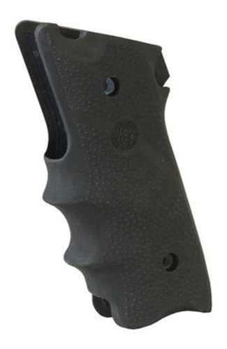 Hogue 82060 Rubber Grip Black with Finger Grooves Right Hand Rest for Ruger