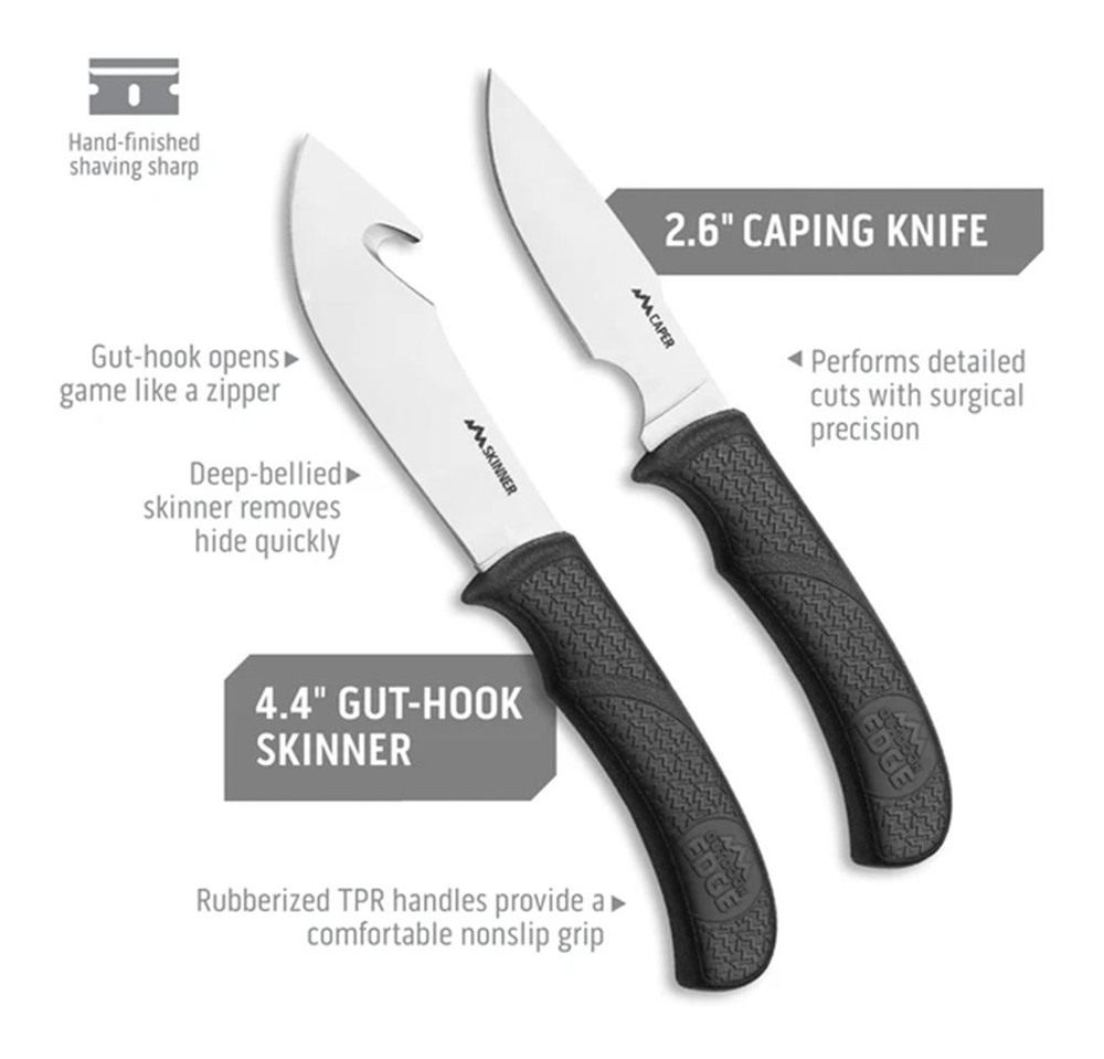 Outdoor Edge BL1 ButcherLite 4.30in/4.50in/5.9in/6in Folding Plain/Saw 420J view 4