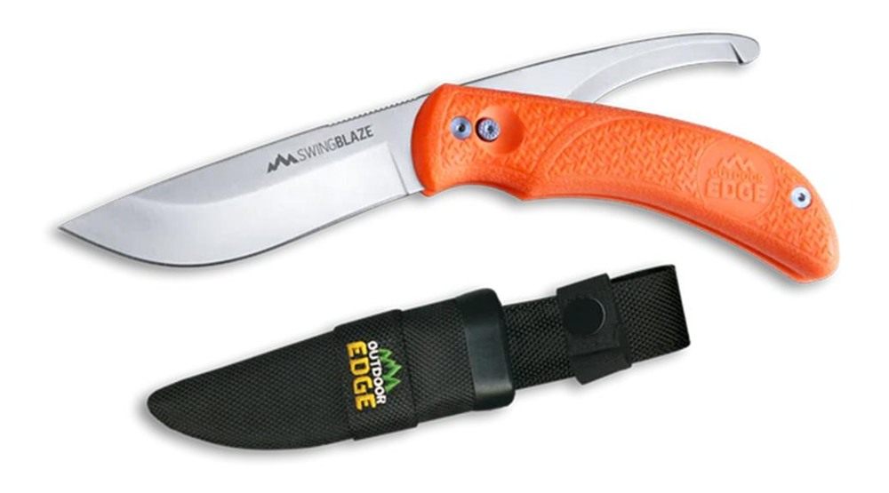 Outdoor Edge SZ20NC SwingBlade 3.60in/3.20in Folding Skinning/Gutting Plain view 6