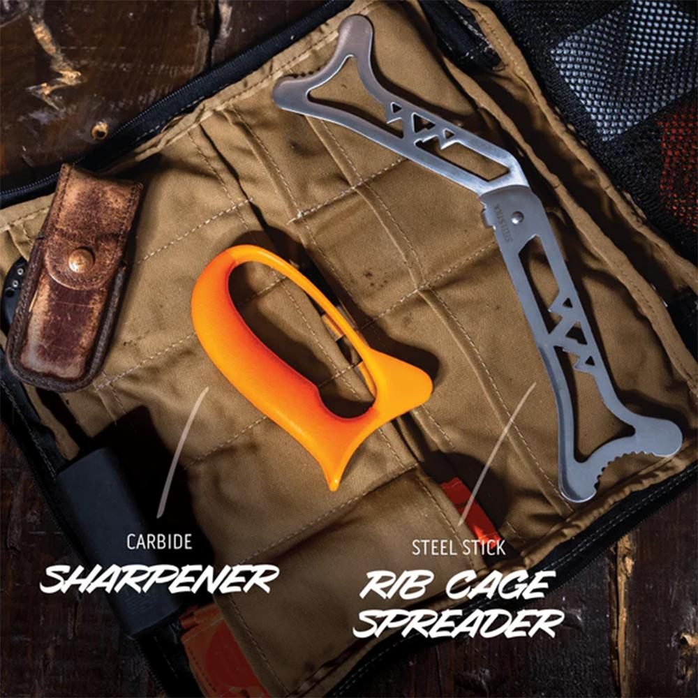 Outdoor Edge Cutlery WP2 Wild Pak Multiple Skinner w/Gut Hook/Saw/Caper Pla view 2