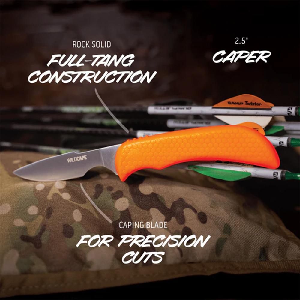Outdoor Edge Cutlery WP2 Wild Pak Multiple Skinner w/Gut Hook/Saw/Caper Pla view 8