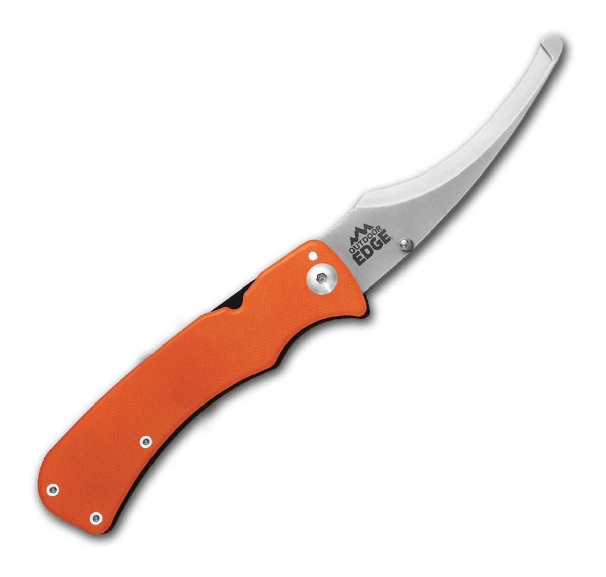 Outdoor Edge ZipPro - Folding Gutting/Rescue Knife with 3.5in Blade for Hun