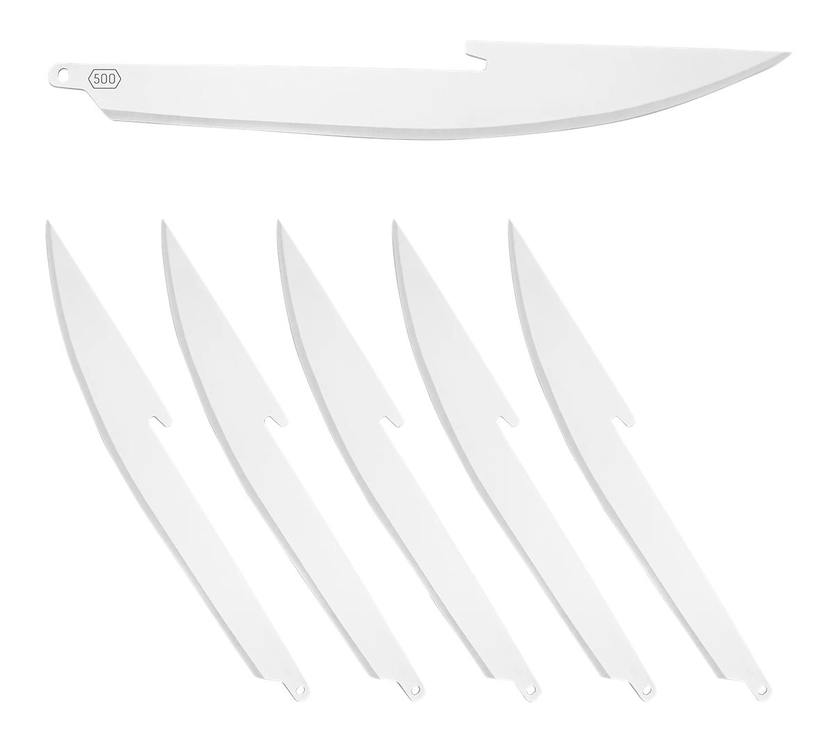 Outdoor Edge 3.5in RazorSafe Replacement 5.0in Boning/Fillet Knife Blades