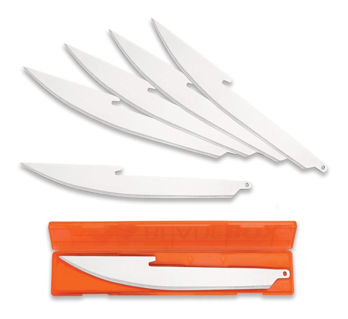 Outdoor Edge 3.5in RazorSafe Replacement 5.0in Boning/Fillet Knife Blades view 2