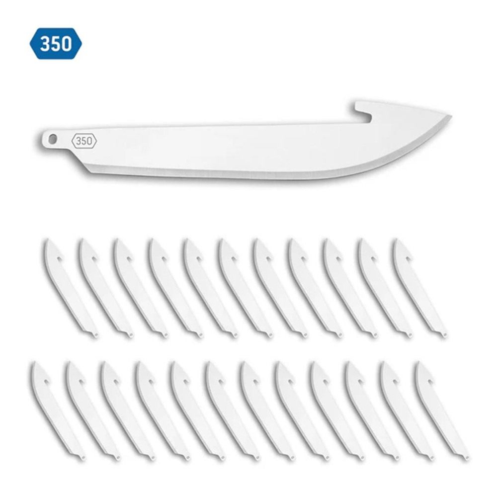 Outdoor Edge RR3524 Replacement Blades 350 24 Drop Point 3.50in 420J2 SS view 3