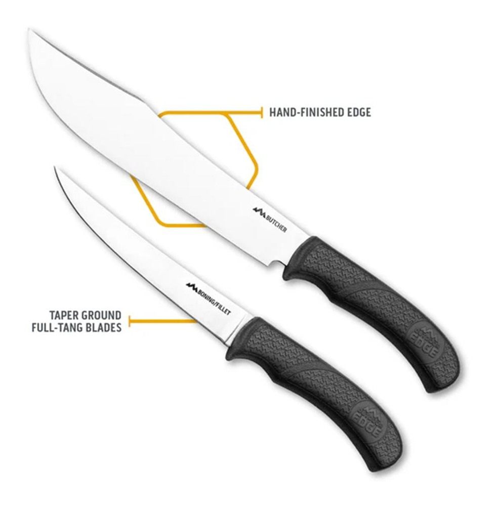 Outdoor Edge Game-Pro 11-Piece Butcher Knife Set | Caping Boning Knives, De view 3