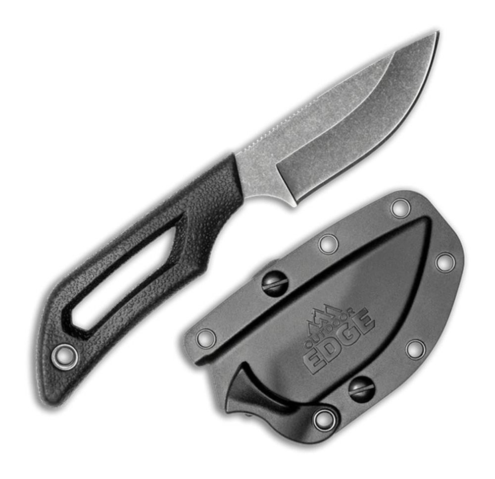 Outdoor Edge | Pivot | Full Tang 2.5in Drop Point Fixed Blade Knife with Sh view 3