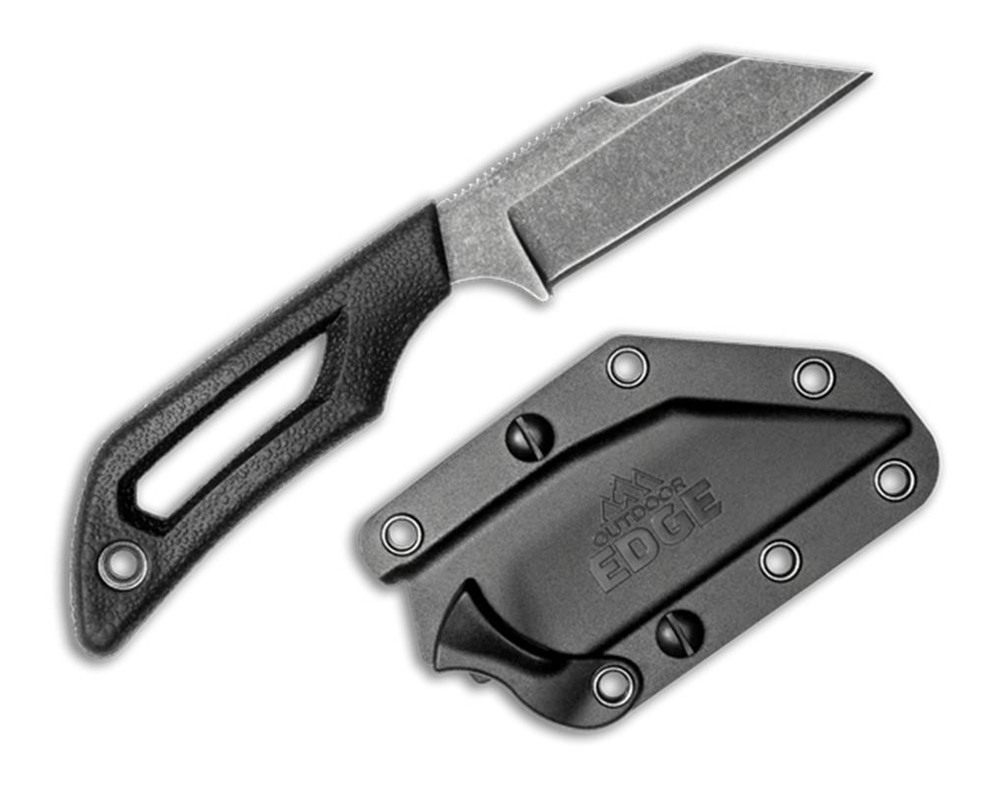 Outdoor Edge | Pivot | Full Tang 2.6in Wharncliffe Fixed Blade Knife with S view 2