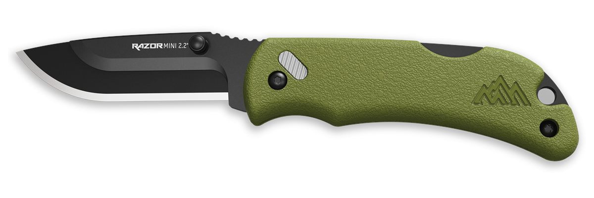 Outdoor Edge Razor Mini Folding Pocket Knife | Compact 2.2in EDC with Repla view 2