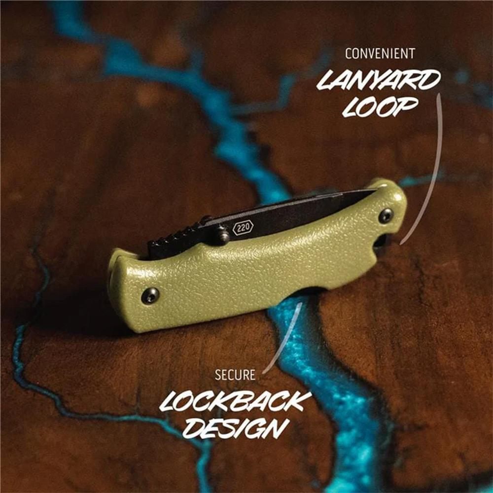 Outdoor Edge Razor Mini Folding Pocket Knife | Compact 2.2in EDC with Repla view 5